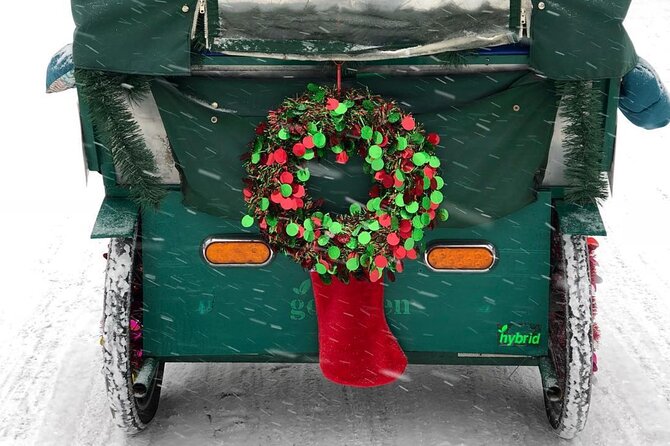 NYC Holiday Lights and Magic Pedicab Tour - Why a pedicab works well for New York’s holiday rush