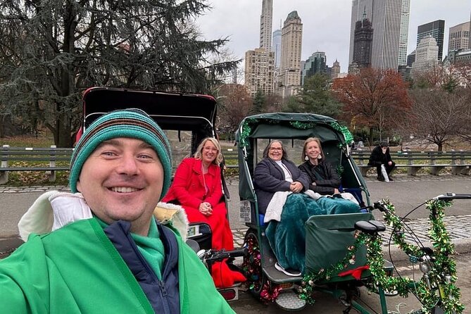 NYC Holiday Lights and Magic Pedicab Tour - Bergdorf Goodman and Tiffany’s holiday windows