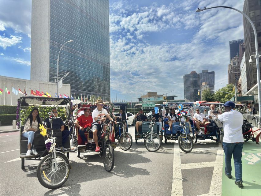 NYC Pedicab Tours: Central Park, Times Square, 5th Avenue - Bryant Park and the option to continue toward Central Park