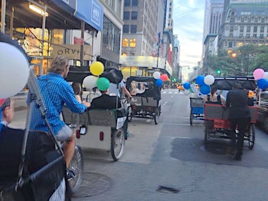 NYC Pedicab Tours: Central Park, Times Square, 5th Avenue - What the guide adds to the ride
