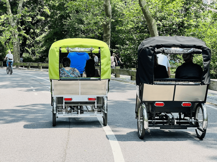 NYC: Private Central Park Pedicab Tours / PICKUP FROM MUSEUM - Key points to know
