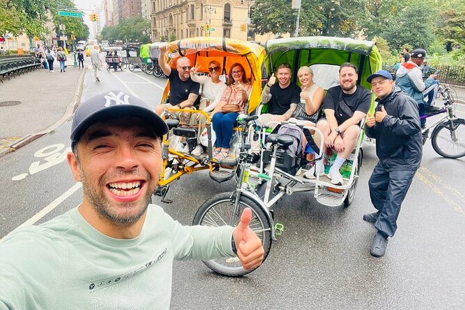 Official Central Park Pedicab Ride ( UP TO 3 PERSONS ) - Why the private format matters