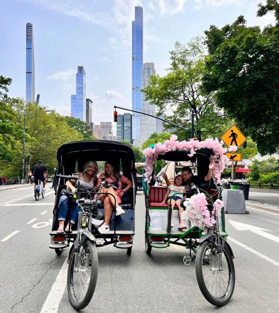 Official Pedicab Guided & Private Tours in Central Park - Bethesda Terrace, Cherry Hill, and Bow Bridge