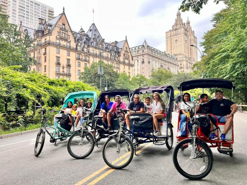 Official Pedicab Movies & TV Shows Tours in Central Park - From the Carousel to Gapstow Bridge