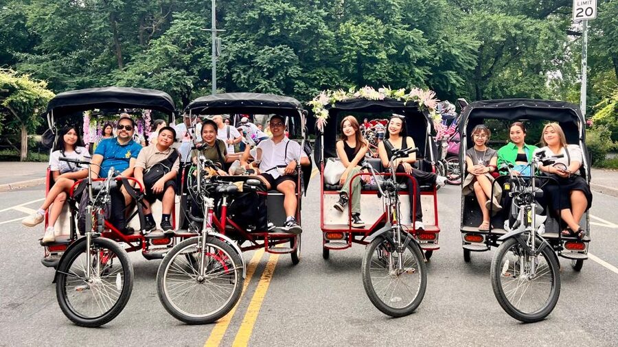 Official Pedicab Tours - Bethesda Fountain, Cherry Hill, and Bow Bridge