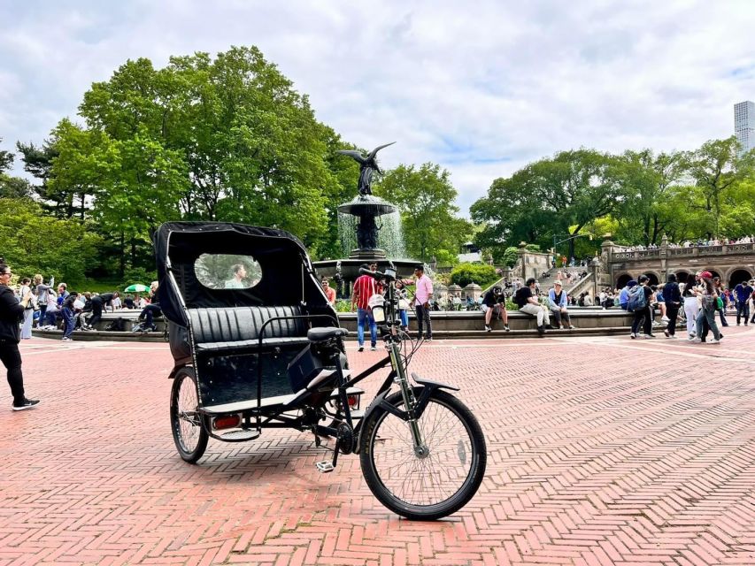 Official Pedicab Tours in Central Park - The southern park sights come first