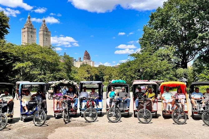 Official Pedicab Tours in Central Park NYC - Cherry Hill, Bow Bridge, and Strawberry Fields