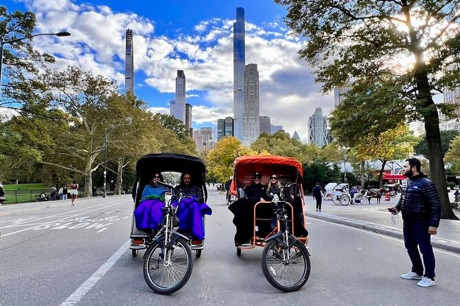Official Pedicab Tours in Central Park NYC - The Mall, Sheep Meadow, and the central park core