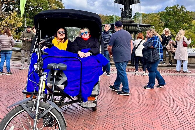 Official Pedicab Tours in Central Park NYC - The southern park sights on the shorter ride