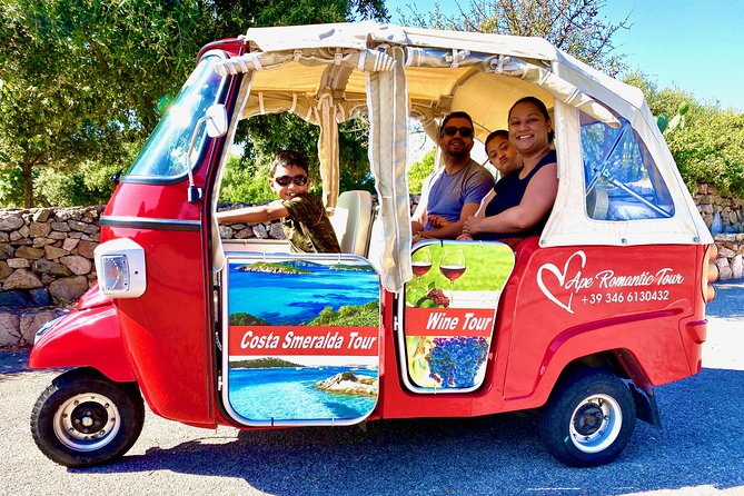 Olbia : Private Romantic Tuk-Tuk Tour - The audio guide changes the feel of the ride