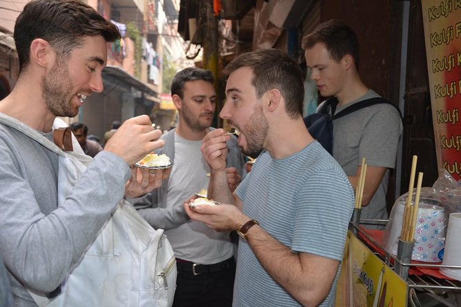 Old Delhi Photography & Food Tour with Rickshaw Ride to Masterji Kee Haveli - Eating your way through the lanes