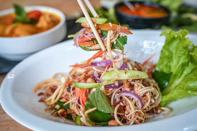 Old Siem Reap Sunset Food Tour by Tuk-tuk - Beef sticks at Yi Nget