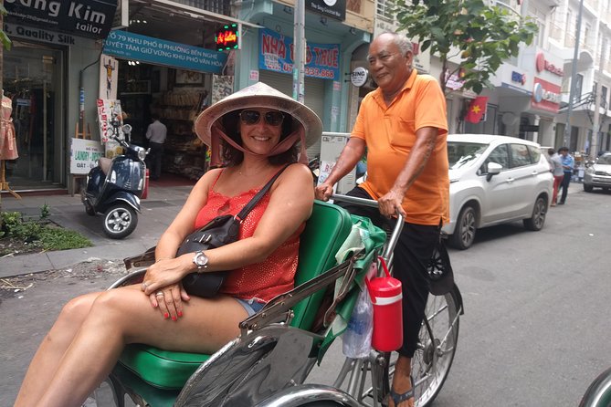 One hour cyclo tour around Saigon - Ben Thanh Market and the older city