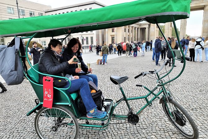 One Up to 3 Rickshaws(6 GUESTS)-Taylor Made Rickshaw Berlin Tour - Topography of Terror and the Berlin Wall
