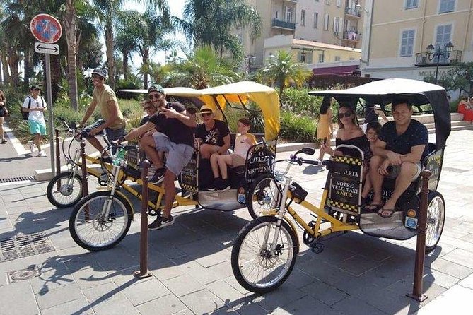 Original Nice city tour ( pedicab-vélo taxi) - Key points to know before booking