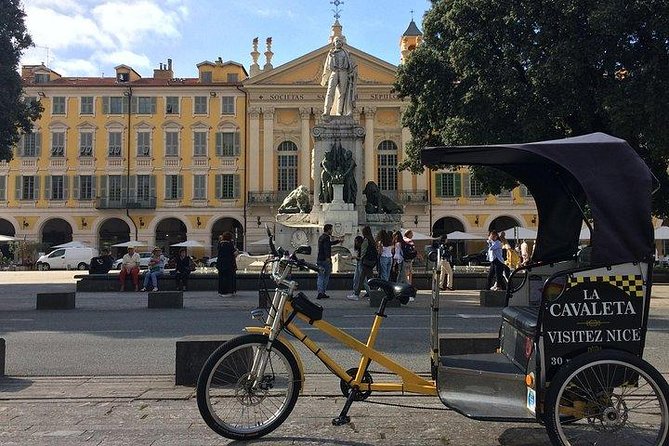 Original Nice city tour ( pedicab-vélo taxi) - Why a pedicab works well in Nice