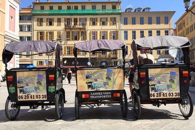 Original Nice city tour ( pedicab-vélo taxi) - Monument aux Morts and Quai Rauba Capeu