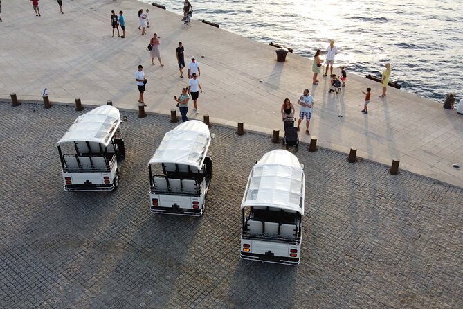 Panorama guided Zadar Eco Tuk Tuk tour - The Land Gate and Foša Harbour