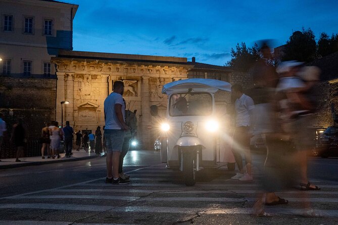 Panorama guided Zadar Eco Tuk Tuk tour - The Zadar Sphinx and its local legends