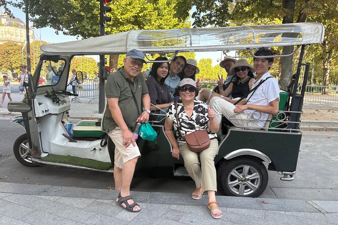 Paris 3 hour Private Sightseeing Tour in Electric Tuk Tuk - Key points to know before booking