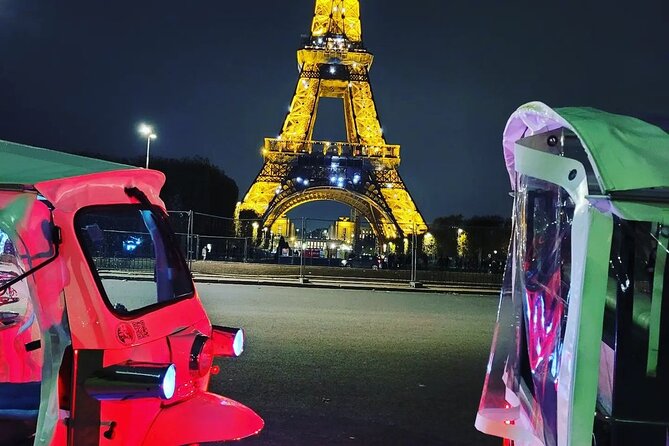 Paris by night in a Private Tuktuk Tour - Notre-Dame and the heart of old Paris