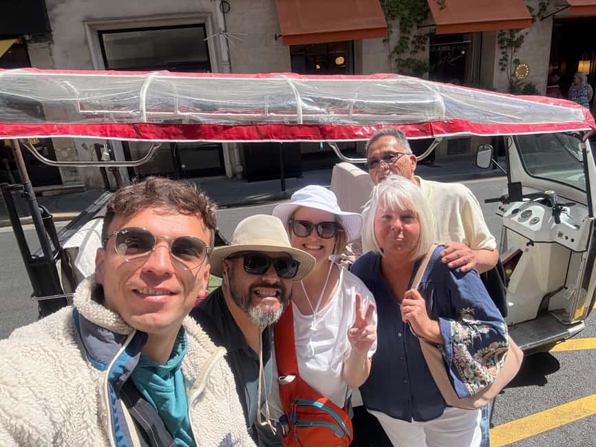 Paris by tuk-tuk: A private tour of the city's iconic landmarks - The Arc de Triomphe and Champs-Élysées