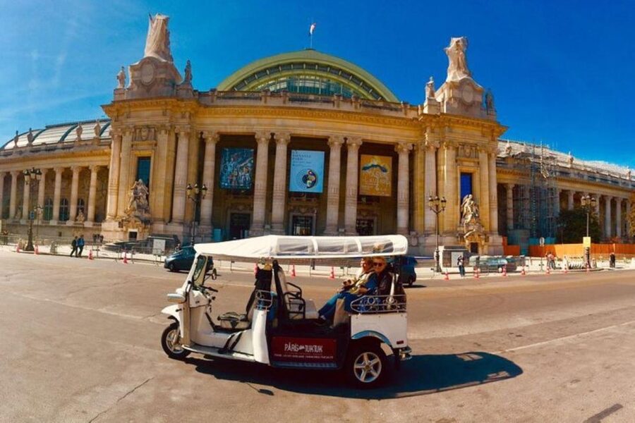 Paris: Most Iconic Monuments Guided Tour by Tuk Tuk - Who will enjoy this tuk-tuk tour most