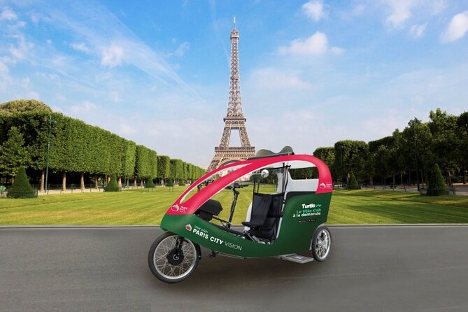 Paris Private Sightseeing Guided Tour by Electric Rickshaw - A fast first look at Paris by electric rickshaw