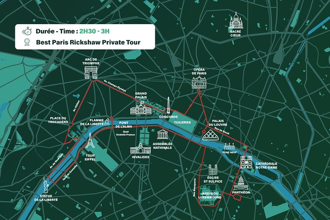 Paris Private Sightseeing Guided Tour by Electric Rickshaw - Why the private two-person format matters