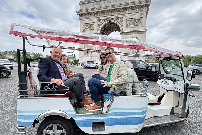 Paris Sightseeing by Tuk Tuk Golf Cart 2 hours - Crossing Paris through grand public spaces