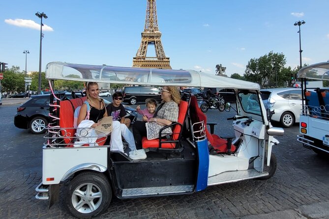 Paris with a Tuk Tuk - Private 2-Hour TukTuk Tour - The Louvre and Notre-Dame