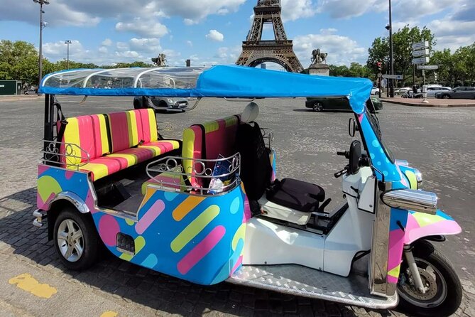 Paris with a Tuk Tuk - Private 3-Hour TukTuk Tour - The Eiffel Tower comes first in your memory
