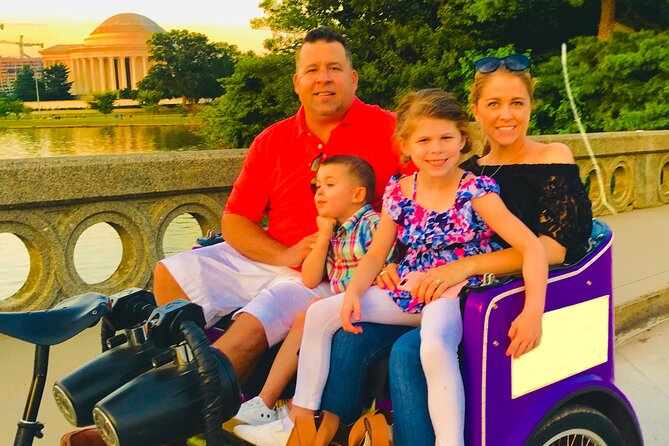 Pedicab Sightseeing Tour on the National Mall - Martin Luther King, Jr. Memorial beside the Tidal Basin
