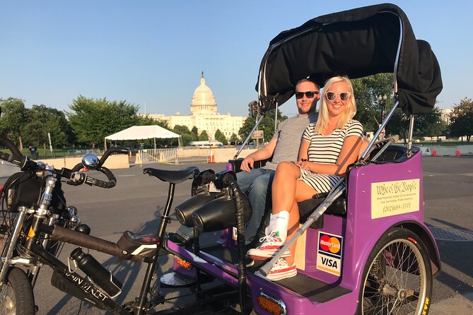 Pedicab Sightseeing Tour on the National Mall - Vietnam Veterans Memorial, close and personal