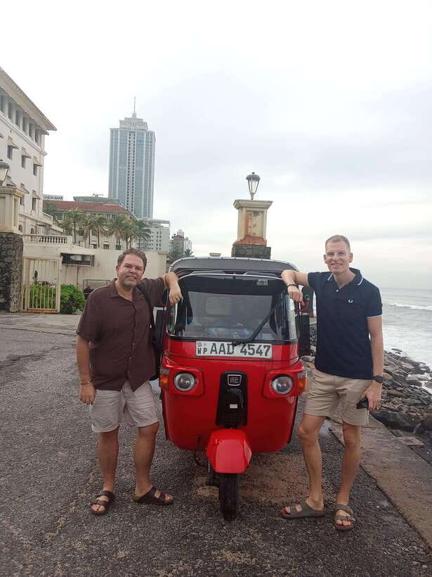 Personal Guided Colombo City Tour by Tuk Tuk - All Inclusive - Colombo at street level, one tuk tuk ride at a time