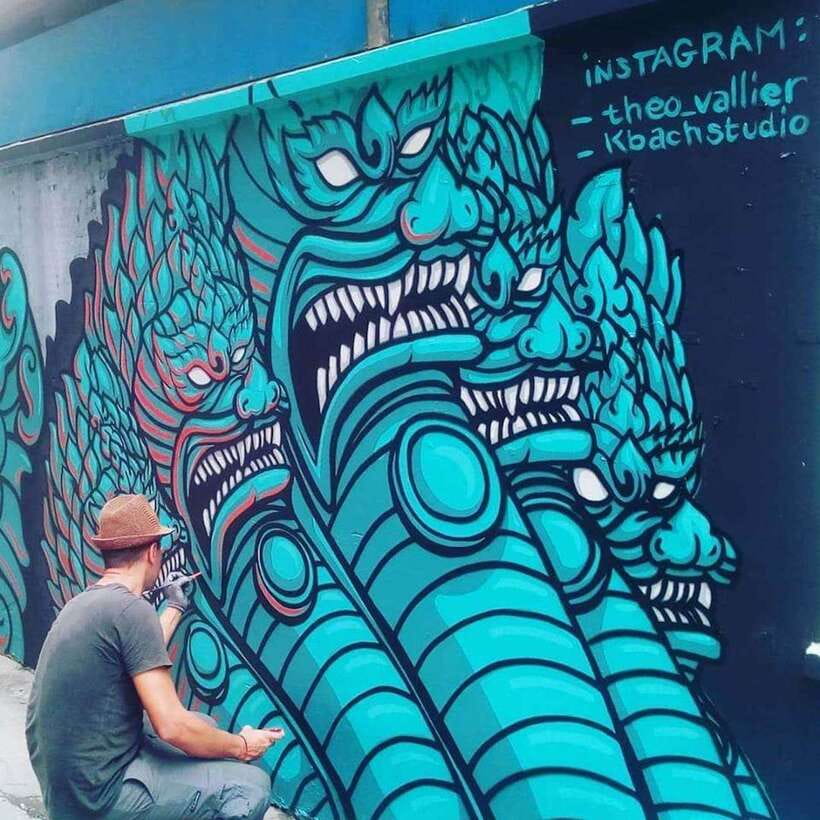 Phnom Penh | Food & Street Art Half Day Tour by Tuk Tuk - Street art that goes beyond decoration