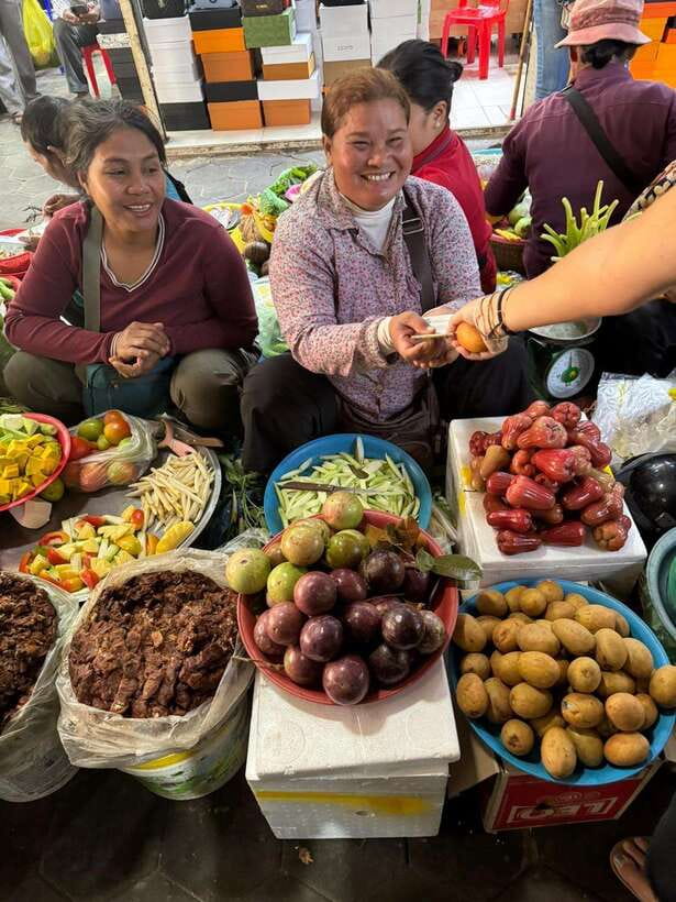 Phnom Penh's Ultimate Street Food Tour by Tuk Tuk - Russian Market: food, shopping, and a quick look around