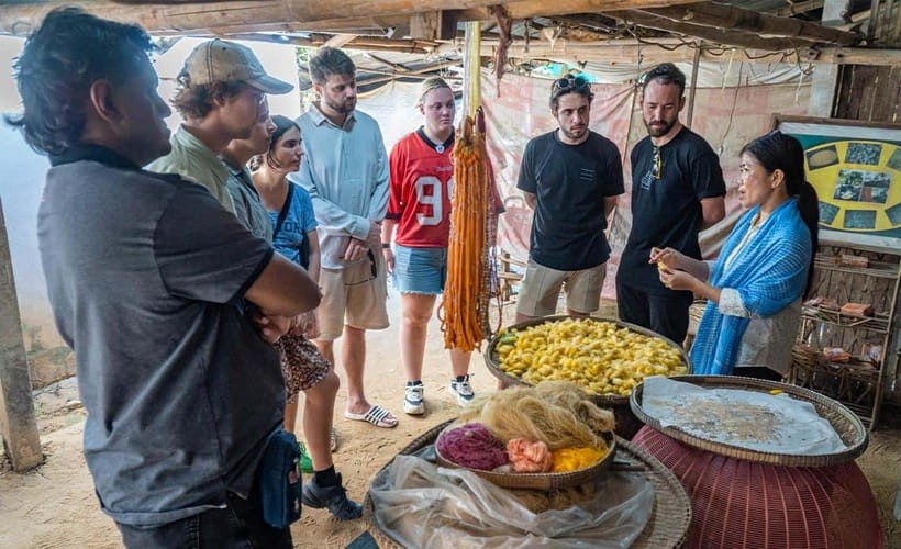 Phnom Penh to Silk Island By Tuk-Tuk with local Expert - Leaving Phnom Penh by tuk-tuk