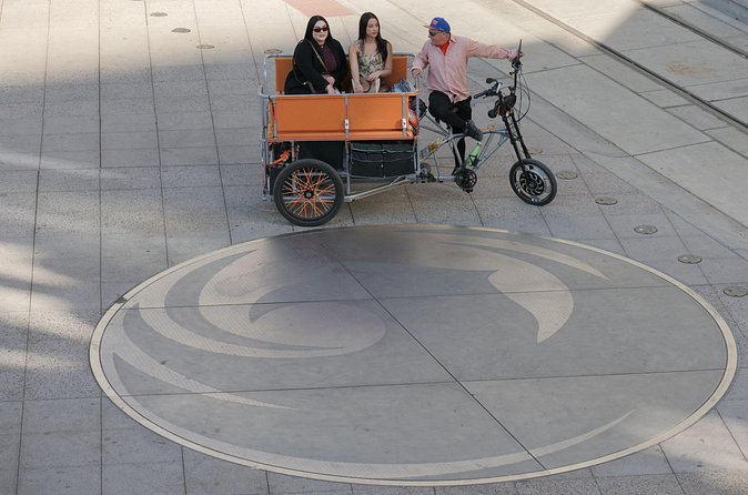 Phoenix Downtown Personalized Pedicab Tours - The Freeway Park Above I-10