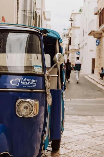 Polignano a Mare: Coast to Coast TukTuk Tour - Key points to know before you book