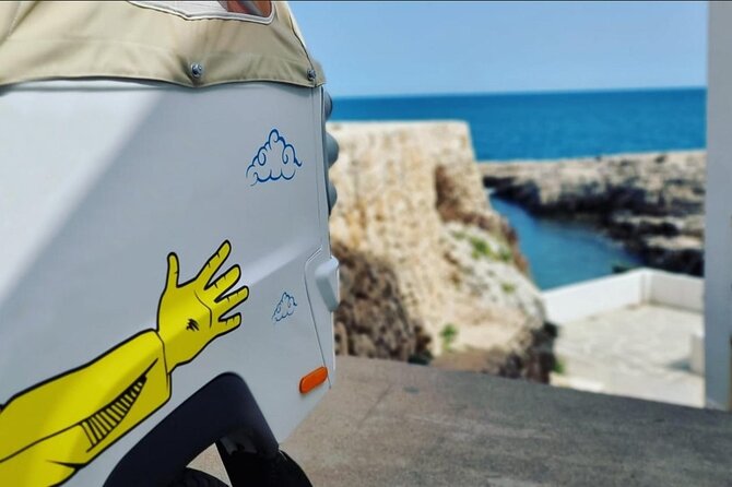 Polignano Coast with Private Tuk Tuk Tour and View of the Caves - The private format is best for two people