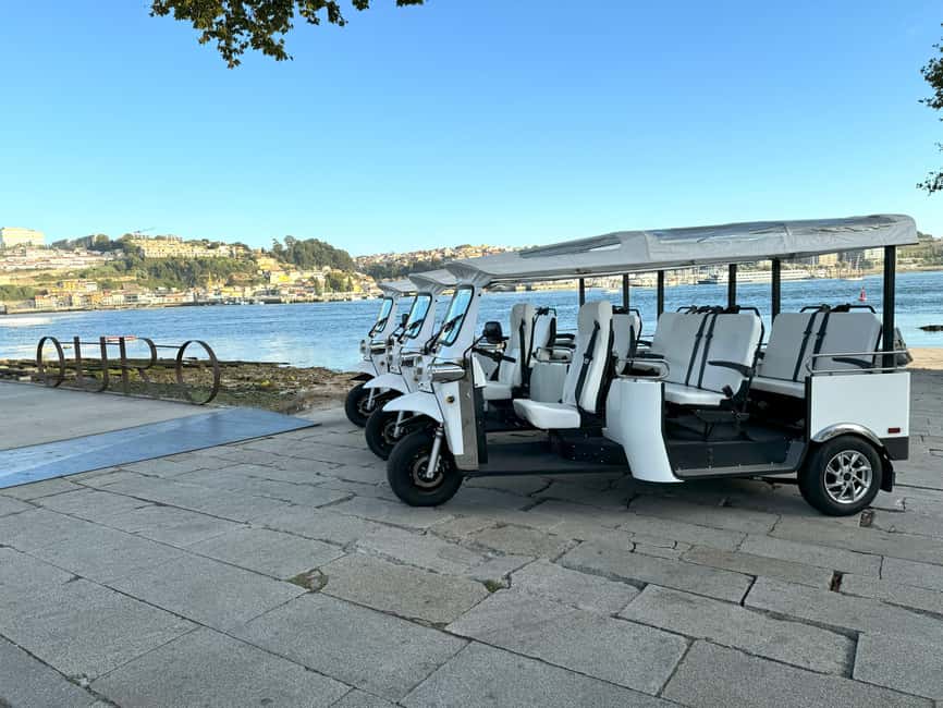 Porto: Guided Tuk Tuk Tour - Maria Pia Bridge and Serra do Pilar