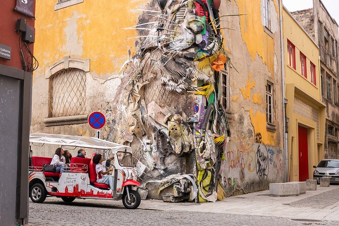 Porto: One Tour, a Thousand Stories on Tuk Tuk - 2 Hours - Santa Catarina for a Quieter City View