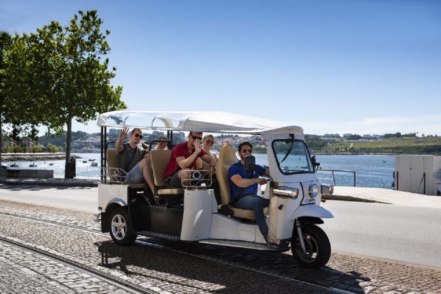 Porto: Private Sightseeing Tour by Electric Tuk Tuk - Clérigos Tower and Porto’s central landmarks