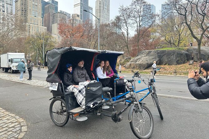 Private 2 Hour Central Park Pedicab Tour with Guide - Starting at the Plaza and Wollman Rink