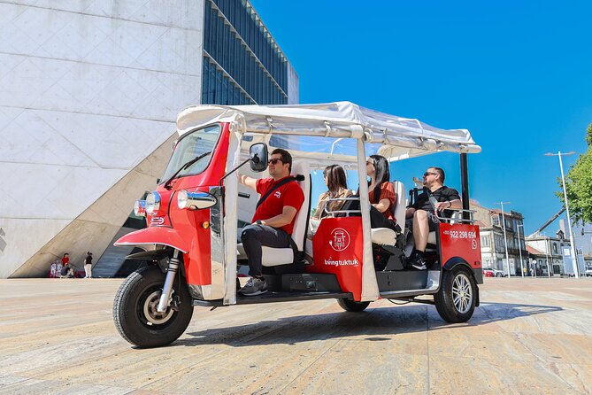Private 4 Hour Tuk Tuk Tour with Port Wine Cellar Visit & Tasting - Casa da Música and Avenida da Boavista