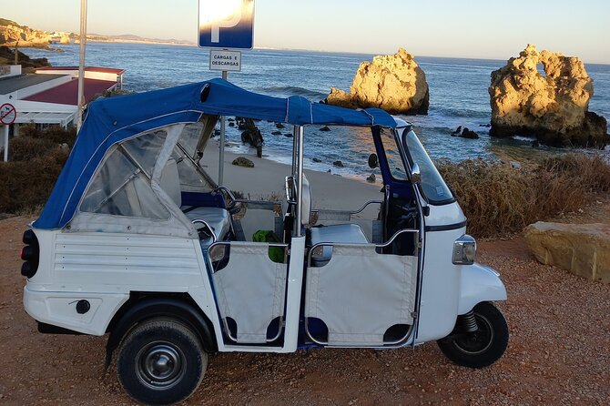 Private: Albufeira / Vilamoura City & Beach Tour (TukTuk or Jeep) - Praia da Galé is the longer coastal pause