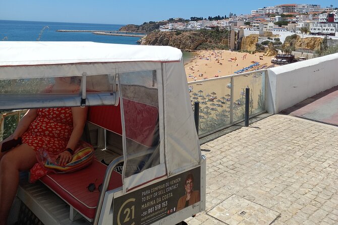 Private: Albufeira / Vilamoura City & Beach Tour (TukTuk or Jeep) - São Rafael adds another pretty beach