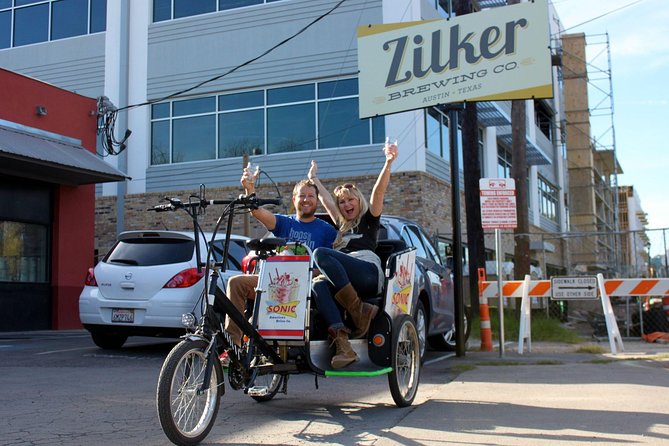 Private Austin Brewery Tour by Pedicab with All-Inclusive Beer Flight Option - Key points to know before you book