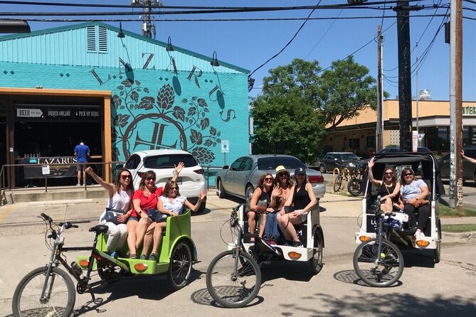 Private Austin Brewery Tour by Pedicab with All-Inclusive Beer Flight Option - Beer, food, and the all-inclusive choice